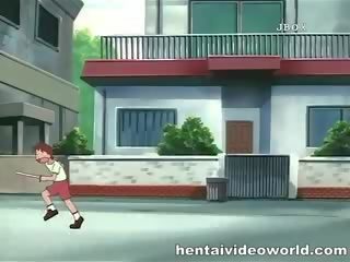 Babeage hentai ragazza in sporco bukkake