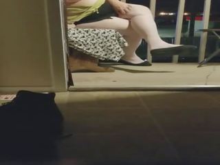 Wanita gemuk cantik di sobek stoking shoeplay, gratis resolusi tinggi seks film 8b