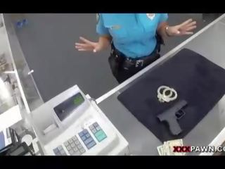 Polícia dôstojník fucked v the zadná izba